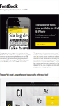 Mobile Screenshot of fontbook.com